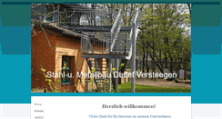 Desktop Screenshot of metallbau-dv.de